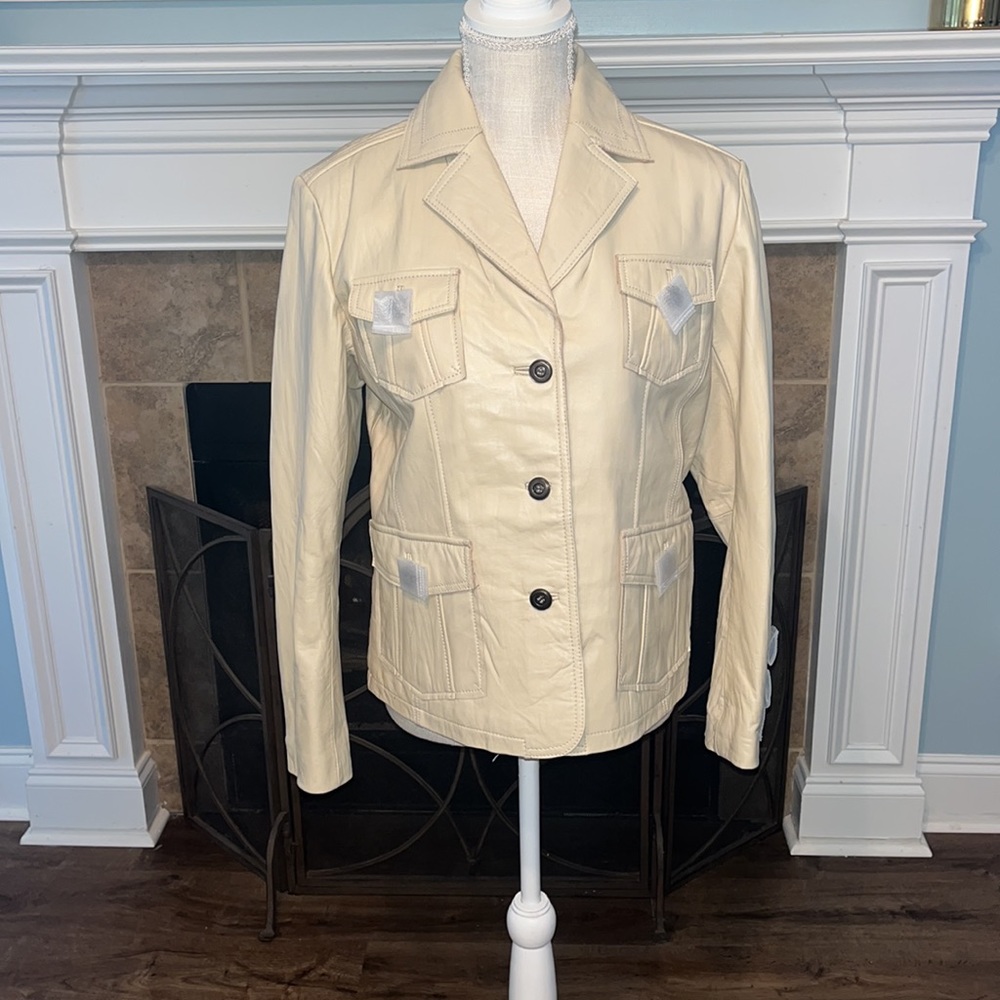 Chico’s Leather Jacket